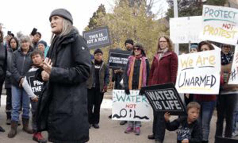 he rights of activists and journalists are under threat wherever communities challenge Big Oil – in North Dakota and beyond