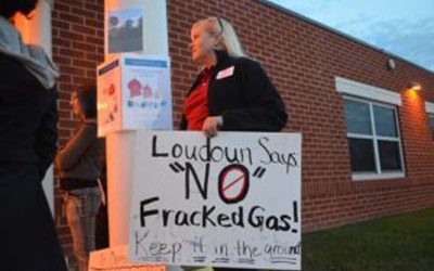 Environmental groups rally in opposition to Dominion’s expansion plans at Loudoun Compressor Station
