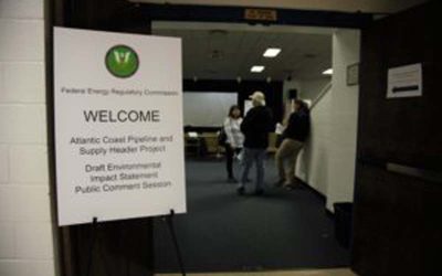 In Wilson, media shut out of FERC public listening session on Atlantic Coast Pipeline