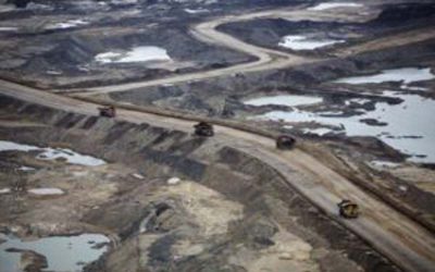 At one end of Trump’s revived Keystone XL pipeline, there’s a scene you must see to believe