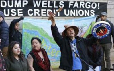 Dakota Access Pipeline protest movement now focuses on the money