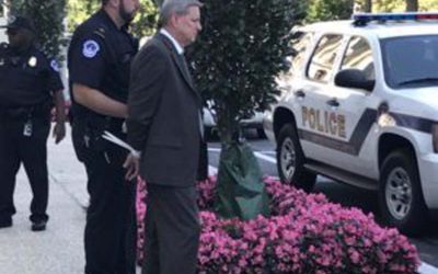 Disruption of U.S. Senate hearing includes a 25-year veteran of FERC