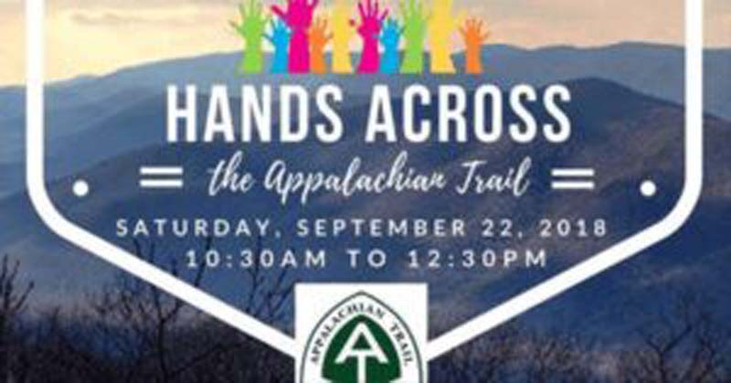 Hands Across the Appalachian Trail – Sept. 22 10:00 a.m. to noon
