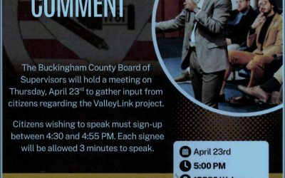 Public Comment Thursday April 23, 5 pm